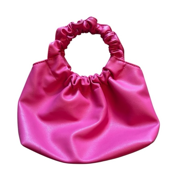 Abercrombie & Fitch Pink Scrunchie Handbag - Picture 1 of 8